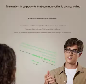 Gafas Inteligentes StarV Air2 AR con Video 4K, Asistente IA, Traducción Simultánea en 13 Idiomas, Soporte para Ciclismo, Inglés - Product Image 6