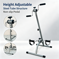 Vélo d'exercice portable pour l'entraînement des membres supérieurs et inférieurs à domicile, pédalier de rééducation corporelle, appareil de thérapie physique pour les bras et les jambes