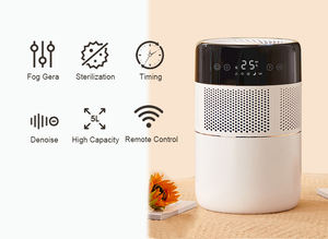 Faible consommation <span class=keywords><strong>d</strong></span>'énergie sortie Lar humidificateur <span class=keywords><strong>d</strong></span>'<span class=keywords><strong>air</strong></span> à évaporation pure purificateur <span class=keywords><strong>d</strong></span>'<span class=keywords><strong>air</strong></span> domestique <span class=keywords><strong>d</strong></span>ésodorisant Installation centrale matériau PP - Product Image 2