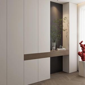 Armoire de <span class=keywords><strong>chambre</strong></span> moderne en bois massif, <span class=keywords><strong>étagère</strong></span>s réglables durables, design écologique, panneaux de particules, montage facile, mobilier de maison - Product Image 1