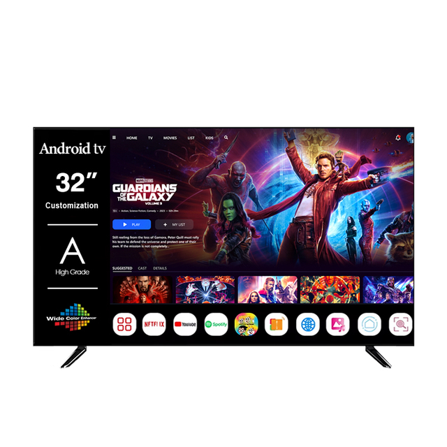 Factory Custom 55 Inch Smart Tv 65 Inch 24 32 43 50 75 85 4K Android Televisores Inteligentes LCD Televiseur LED Televisions