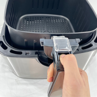 Friteuse électrique sans huile à air profond de 9,2 L à écran tactile numérique de grande capacité