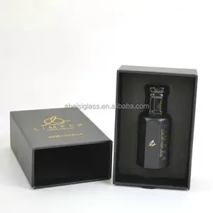 Custom Logo printing Rigid Paper Arabic oud essential oil Sample attar parfum gift box luxury empty perfume bottle packaging box