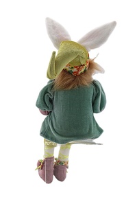 Promotion vêtements colorés 33cm cheveux jaunes <span class=keywords><strong>petit</strong></span> garçon génie poupée décoration ornements de pâques lapin chapeau anniversaire enfants cadeau - Product Image 4