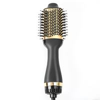 Sèche-cheveux brosse électrique compact professionnel KSKIN 4-en-1, 3 réglages de température, technologie PTC, garantie 1 an pour salon