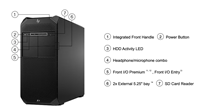 Z4 G5 Workstation PC Intel Xeon W5-2445 4.4 GHz 16 GB DDR5 512 GB SSD RTX A2000 voor desktop, op voorraad