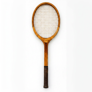 Raqueta de Bádminton de Madera Unisex Personalizable en Todos los Tamaños y Colores, con Empuñadura Suave Antideslizante, Red Resistente y Logotipo Personalizado - Product Image 1