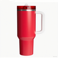 2025 populaire réutilisable Fitness tasse rose 40oz tasse ProTour puissance revêtement détachable Flip paille couvercle gobelet