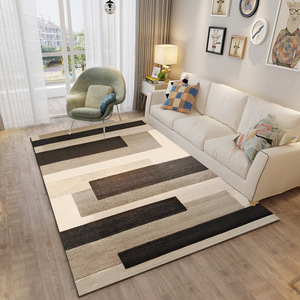 Nhà Máy Giá Thiết Kế Đơn Giản Hình Học 3D In Thảm Sợi Nhỏ Trẻ Em Chơi Phòng Ngủ Khu Vực Thảm - Product Image 3