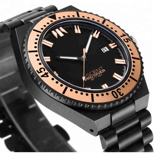 Reloj Mecánico de Lujo para Hombre, Diseño Ovalado de 20 mm, con Logotipo Personalizado 2025, Alta Calidad, Acero Inoxidable 316L, Resistente al Agua - Product Image 2