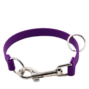 Kerah leher Paracord PVC gaya taktis kecil untuk kucing anjing nyaman lembut mudah dibersihkan panjang kustom beberapa warna Solid - Product Image 1