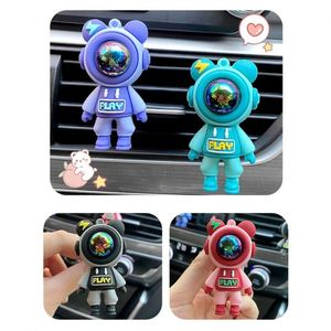 Divertido Ambientador de Coche con Diseño de Astronauta de Dibujos Animados, Ajustable, de PVC, con Clip para Ventilación, Fragancia para Interiores de Autocaravanas - Product Image 5