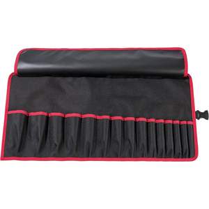 Sac à outils Parat, 15 poches, doublure en nylon, couleur rouge, fermeture à boucle, rangement universel pour outils - Product Image 1