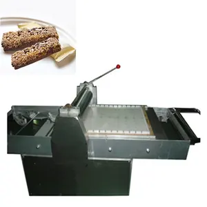 Máquina de prensado de barra de cereales, línea de producción de barras de cereales, caramelo de cacahuete, comercial, superventas