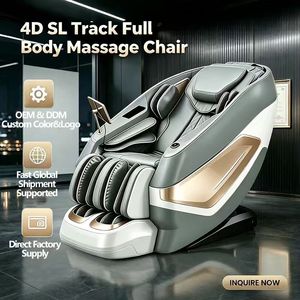 เก้าอี้ปรับเอนแบบไร้แรงโน้มถ่วง Zhipin Custom Logo 4D Track Chair  รับผลิตแบบ OEM ODM ปรับแต่งได้ พร้อมตัวอย่างสินค้าภายใน 7 วัน ได้รับมาตรฐาน CE RoHS - Product Image 1