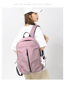 New Trendy Fashion Women's <b>Backpacks</b> Multipurpose Shoulder Student Bag Large <b>Canvas</b> School <b>Backpack</b> - Product Image 4