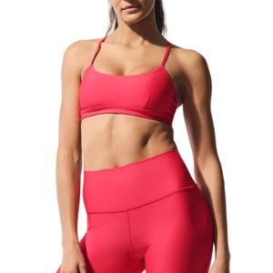 Soutien-gorge de sport pour femmes, design personnalisé, OEM, nouvelle arrivée, haute qualité, non rembourré, vêtements de sport durables - Product Image 1