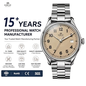 Proveedor OEM ODM, Reloj de Cuarzo Miyota Personalizado, Minimalista y de Lujo, en Acero Inoxidable, 38MM, Cristal de Zafiro, 50M, Reloj de Pulsera Premium - Product Image 2
