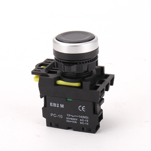 Nhà Máy Giá 22 Mét IP65 không thấm nước tự khóa <span class=keywords><strong>push</strong></span> <span class=keywords><strong>button</strong></span> không có NC Vòng phẳng trên Off nhựa momentary đẩy nút Thiết bị chuyển mạch - Product Image 5