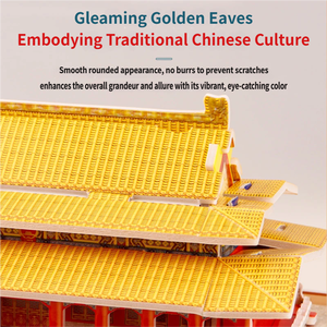 Rompecabezas 3D de la plaza Tiananmen, juguete educativo para niños, modelo de edificio famoso, regalo creativo para niños - Product Image 2