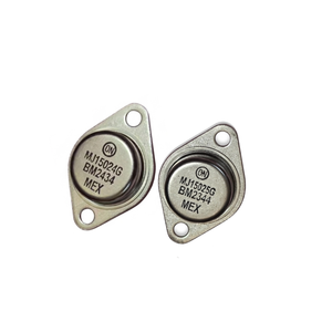 <span class=keywords><strong>Transistor</strong></span> <span class=keywords><strong>di</strong></span> <span class=keywords><strong>potenza</strong></span> audio bipolare MJ15024 MJ15025, package TO-3, originale - Product Image 1