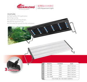 Quanlong Fish Tank Lamp Vijf Rijen Kleurrijke Zoetwaterplant Kweek <span class=keywords><strong>Aquarium</strong></span> Led Lichtbeugel Rif - Product Image 2
