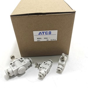 Válvula de Control de Velocidad Neumática Airtac, Válvula Reguladora de Gas con Puerto de 1/4 Pulgada, ASA PSA4 6 8 10 12, Válvula de Estrangulación de Paso Directo - Product Image 3