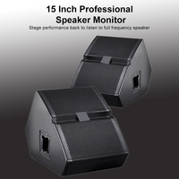TX1152FM 15 pouces gamme complète Wedge professionnel moniteur passif haut-parleurs système de son Audio scène moniteur haut-parleur