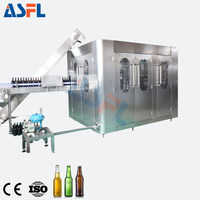 Bouteille en verre automatique boîte de conserve en aluminium boisson énergisante carbonatée vin whisky vodka bière remplissage machine/équipement/ligne d'embouteillage