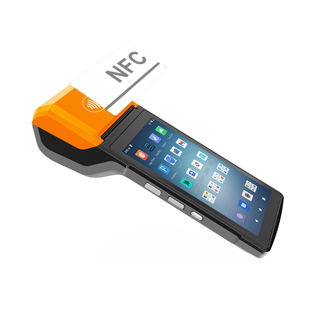 Portable Smart Handheld Android POS Terminal with Printer and Card Readers R330 Plus