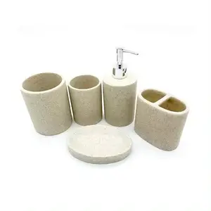 Factory customization and wholesale of modern ceramic bathroom sets and bathroom accessories in Europe and America