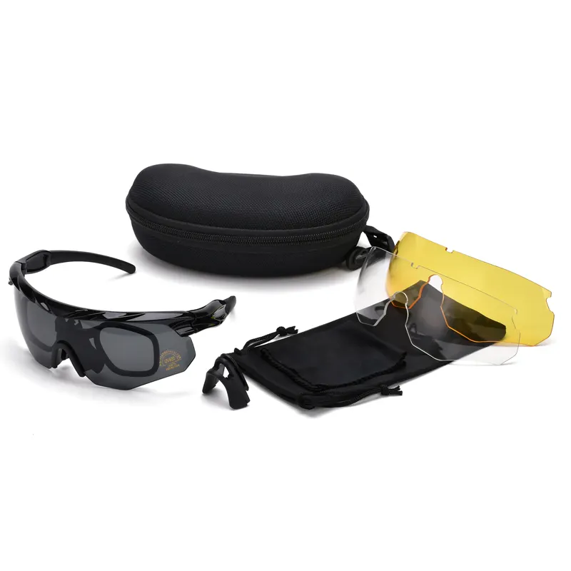 יצרן Dustproof Ansi Z87.1 טקטי מגן להחלפה עדשת משקפי שמש בטיחות משקפיים משקפי