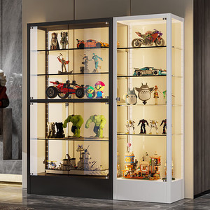 Vitrina Moderna para Figuras de <span class=keywords><strong>Lego</strong></span> para Sala de Estar, a Prueba de Polvo, con Puertas de Vidrio Transparentes, Gran Capacidad, Metal Resistente - Product Image 1