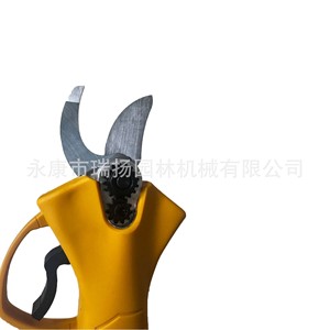Podadora eléctrica de acero inoxidable de 20-30 mm para podar árboles frutales, herramienta de jardín inalámbrica para exteriores, amarilla, para diestros - Product Image 3