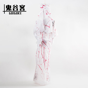Halloween cabeza esqueleto simulación humano plástico esqueleto fantasma casa habitación secreta Prop <span class=keywords><strong>cadáver</strong></span> seco <span class=keywords><strong>novia</strong></span> esqueleto Decoración - Product Image 3