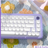 PBT Blank Keycaps Cherry/Xda/MDA/MCA Profile Base Kit Keycaps 108 Keys for 61/64/67/80/104/108 Mechanical Keyboard