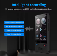 Dispositif de traduction linguistique portable Android arabe prenant en charge 138 langues hors ligne, traduction vocale intelligente en temps réel, S85 Mini