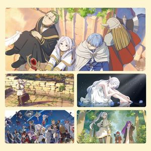 Frieren Anime Mouse Pad XXL Tapis de bureau épais Tapis de clavier Otaku Gaming Office - Product Image 2
