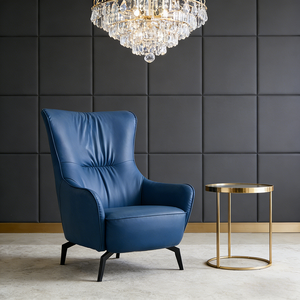 Elegante Sillón Individual de Exterior de Lujo Ligero de Estilo Italiano Moderno, Respaldo Alto, PU Impermeable, Espuma Viscoelástica, para <span class=keywords><strong>Tiendas</strong></span> Minoristas - Product Image 5