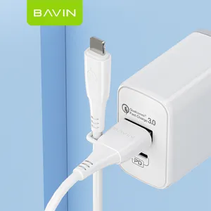 BAVIN CB256 Fast Transfering Charging Mobile Cell Phone Micro Cable Wire Data Type-c Fixed USB Cables