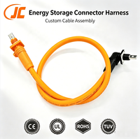 Connecteur haute tension, faisceau de câblage, connecteur de câble solaire étanche pour les connexions de câbles de système d'énergie solaire