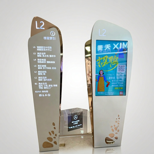 ป้ายบอกทางแบบตั้งพื้นสำหรับขายส่ง ป้ายนำทาง LED สำหรับสถานที่สาธารณะ ป้ายบอกทางโรงพยาบาล ป้ายเสาสำหรับลานกว้าง ป้ายแสดงผล 3 มิติ ป้ายเสา - Product Image 3