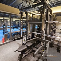 Vente directe d'usine Tout-en-un Fitness Machine Smith multifonctionnelle Entraînement musculaire Équipement de salle de sport à domicile Entraîneur complet