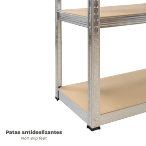 Modulo Scaffalatura Senza Bulloni 90x40x180 cm (5 Ripiani) - Product Image 6