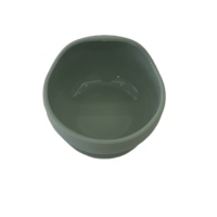Ensemble d'alimentation pour bébé classique antidérapant en silicone avec bol, assiette, tasse, bavoir et cuillère
