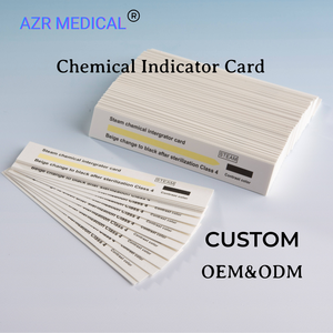 <span class=keywords><strong>Tarjeta</strong></span> indicadora química Clase 5 para esterilización en autoclave - Monitoreo y validación del proceso, papel de enmascaramiento, certificado ISO9001 - Product Image 6