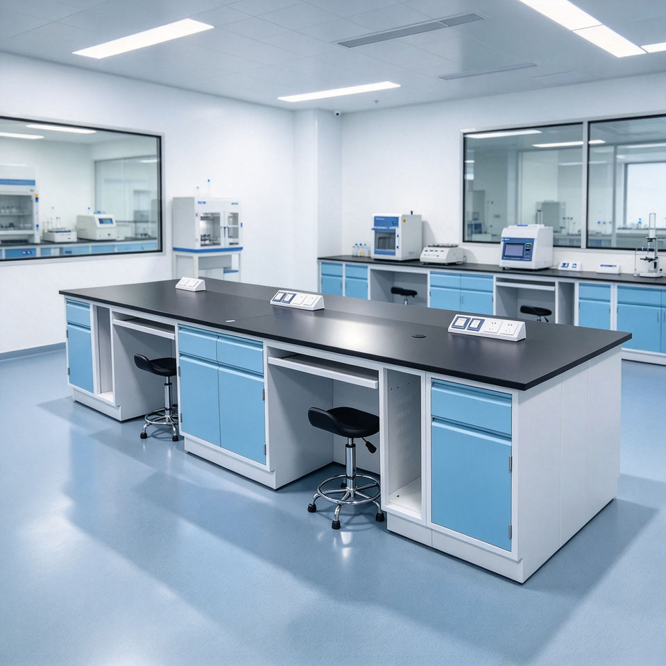 Function Changes Table Anti Chemical Corrosion All Steel Laboratory Side Workbench Corrosion ...