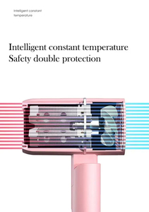 El Último Secador de Pelo de Alta Velocidad, Secador de Pelo Iónico de Luz Azul de Alta Potencia para el Hogar y Salón de Belleza, Electrodoméstico - Product Image 6