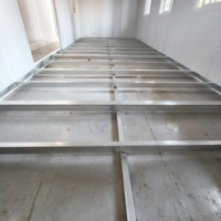 Casa Modular Prefabricada con Estructura de Acero Galvanizado para Casa Pequeña Portátil