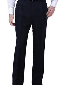 Suit <b>Pants</b> Men Straight Business Office <b>Black</b> Wine Red Plus Size Slim Fit Spring Autumn <b>Work</b> Formal Trousers 100% Polyester - Product Image 1